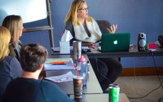 Counselor training on pharmacology.